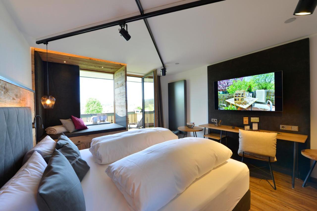 Pension Waldkristall Фрауэнау Экстерьер фото